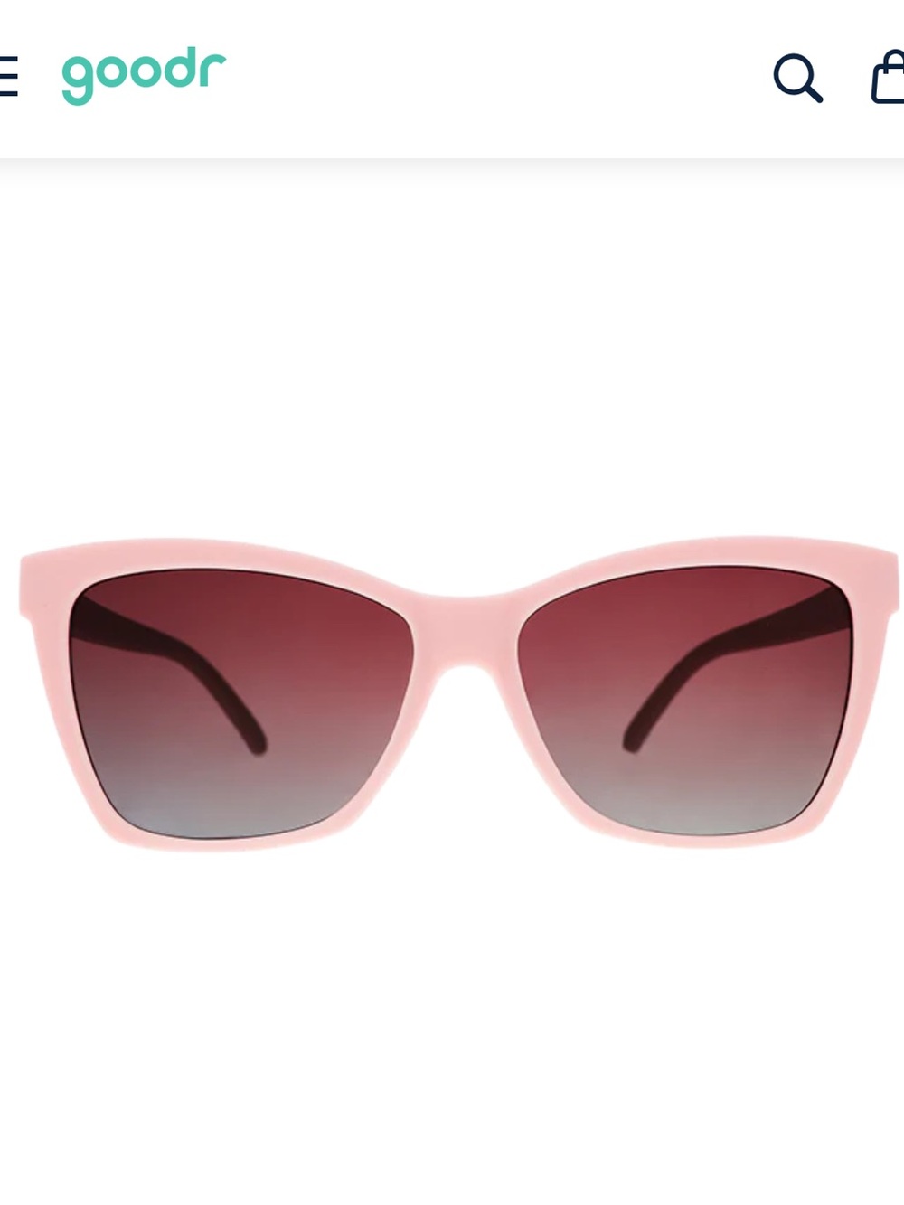NEW Goodr POP G ROSÉ RETAIL THERAPY - Picture 3 of 6